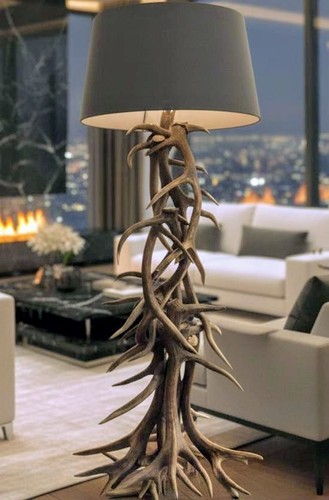 Vintage rustic antler red deer - rustic,