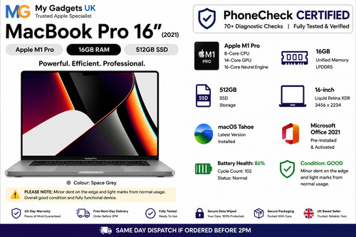 Apple macbook pro inch - pro, 2021