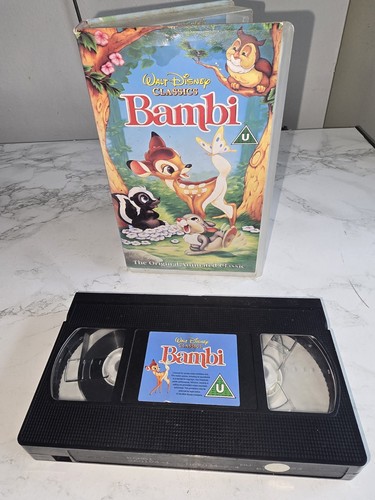 Bambi disney vhs - ,