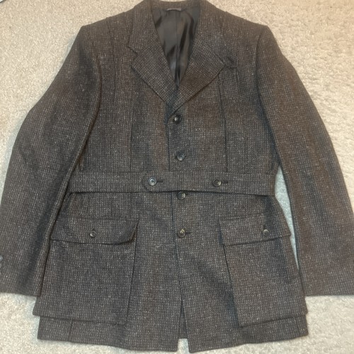Vintage men burberry belted - vintage,