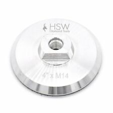 Premium 100mm Aluminium Backing Pad - M14