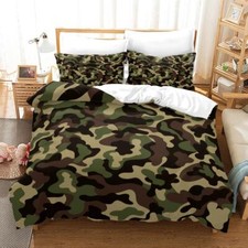 Camouflage Army Quilt Duvet