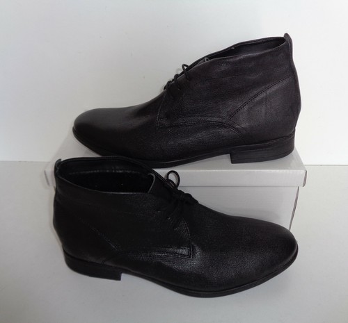 Mens leather new black lace - leather,