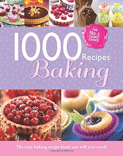 1000 recipes baking large - recipes,