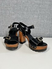 River Island Black Leather