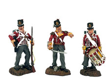Collectors Showcase 28th Command Set Napoleonic Quatre Bras Toy Soldier Boxed