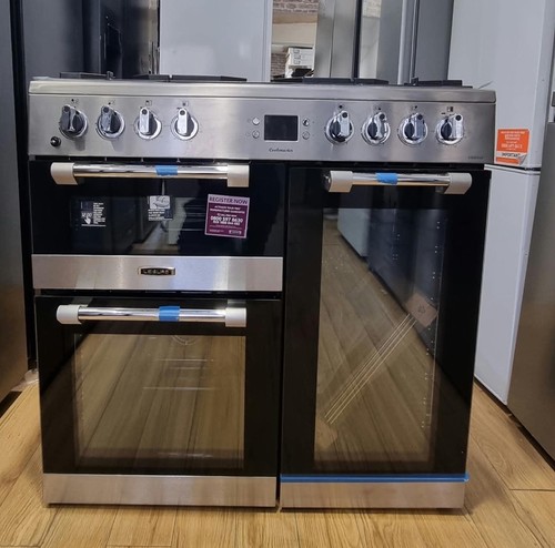 Dual fuel range cooker 90cm - dual,