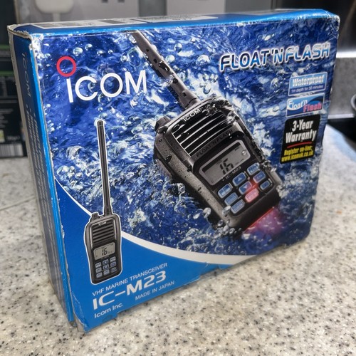 Icom float flash - icom, ic-m23