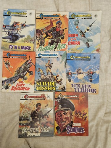 Commando comics job lot - comics,