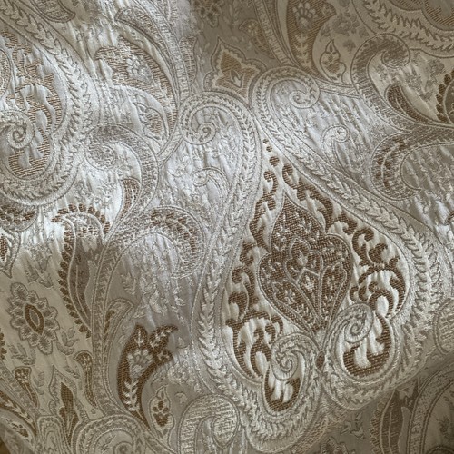 Curtains pair brocade - pair,