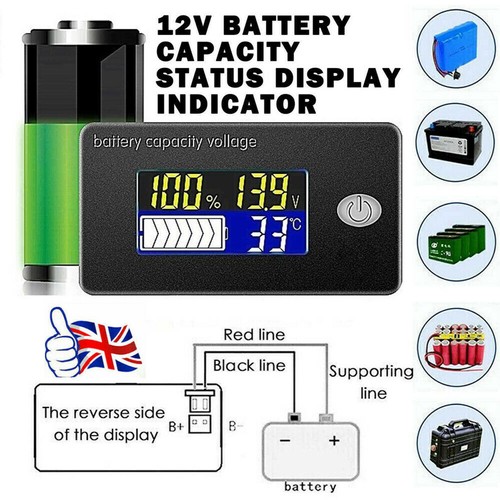 Lcd digital battery charge - digital,