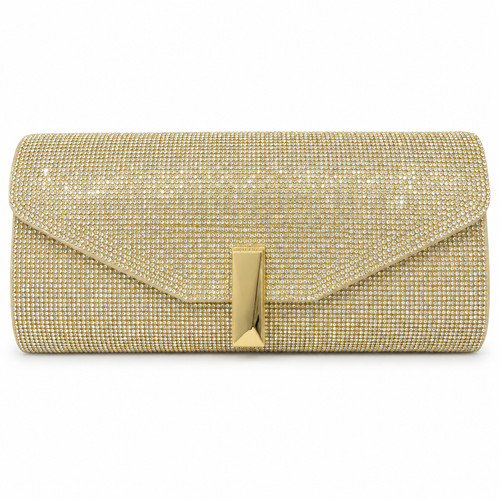 Champagne gold rhinestone - gold,