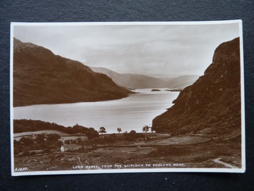 Postcard loch maree from - r.p.,