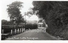 Castle Hedingham Sudbury Road Essex Vintage Real Photograph Postcard