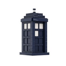 MOC Doctor Who TARDIS Building
