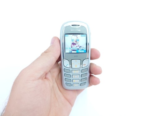 Rare siemens a65 silver - siemens,