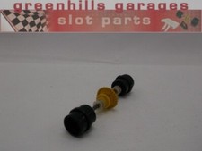 Greenhills Scalextric BRM P160 C51 Rear Axle and Wheels Black- Used - P6629