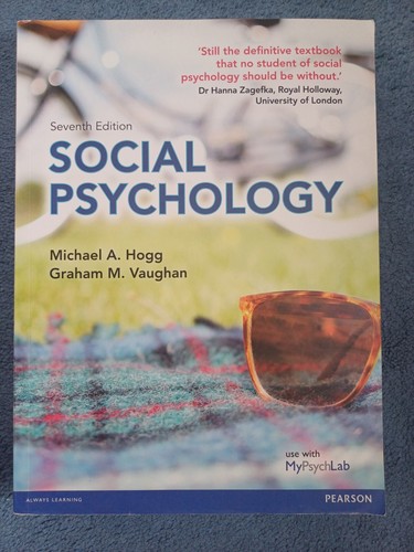 Social psychology hogg - social,