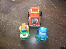 1 The Little Tikes Co 6600 Truck,1 Blue Car & 1 Recovery Truck  Box TG