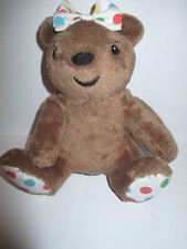 Pudsey Teddy Bear  Plush Soft toy 2007 children in need