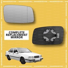 RHS Right side for Volvo 850 1991-1997 Wide Angle heated wing door mirror glass
