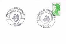 Special postmark Biarritz -