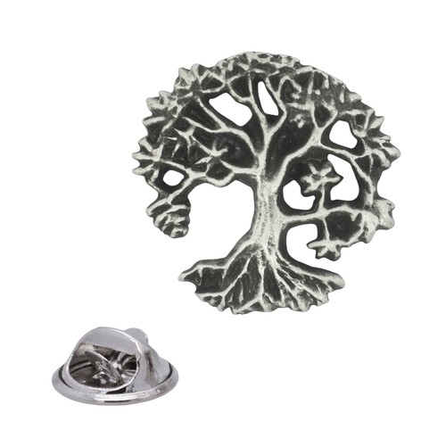 English handmade pewter tree - english,