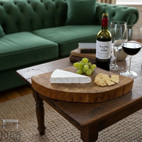 Oak slice cheese and - oak,