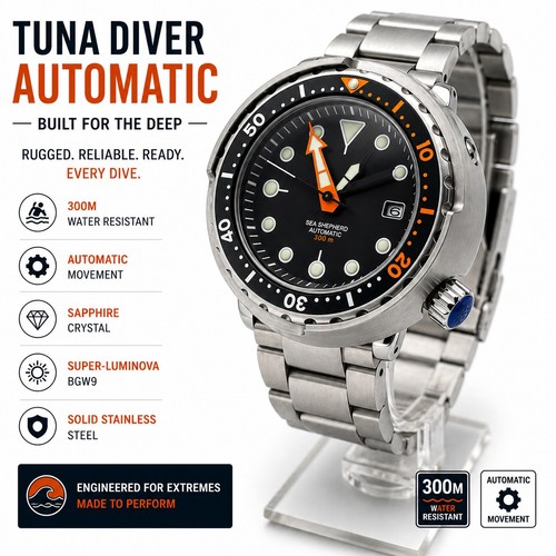 Heavy automatic tuna black - automatic,