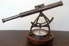 Replica brass theodolite - replica,