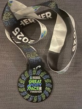 Standard Chartered Great City Race London 2025 finisher medal (Marathon Events)