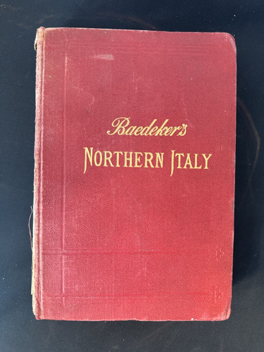 Baedeker northern italy 1903 - baedeker's,