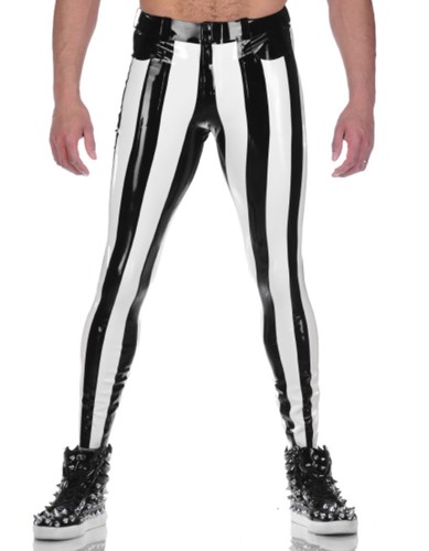 Libidex stripe jeans latex - jeans,