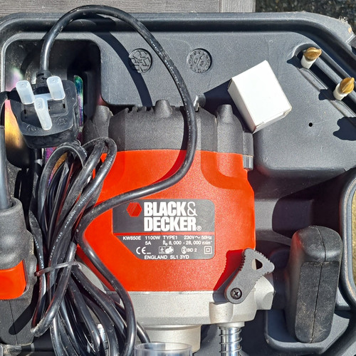Black decker kw850e - kw850e, corded