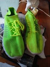 lime green running shoes size
