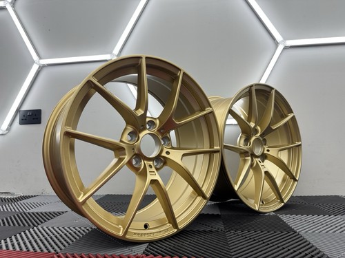 Gold style alloy wheels - gold, 19"