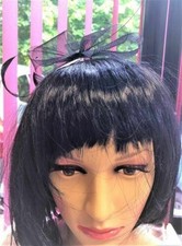 Black Fascinator on a comb
