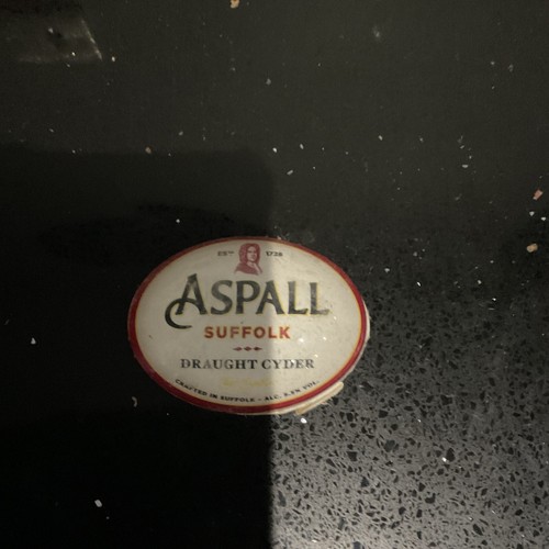 Aspall oval fisheye badge - oval,