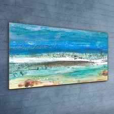 Painting Abstract Beach Sea