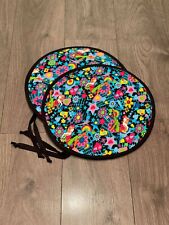 Pair Aga Hob Lid Mat Pad Round