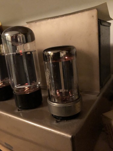 Rare early mullard gz34 - mullard, tv2