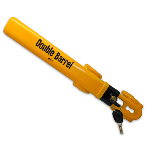 Steering wheel lock - twin, bar