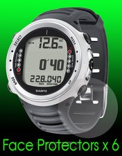 Suunto D4i watch face protectors x 6 ...... WATCH NOT INCLUDED