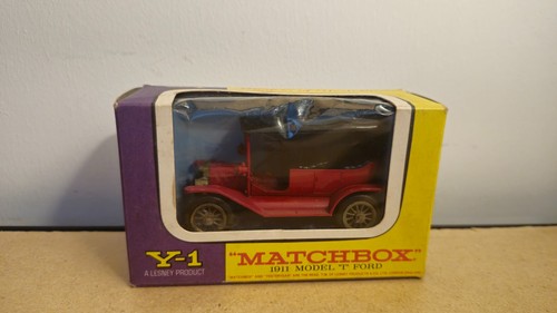 Matchbox 1911 model t - model, "t"
