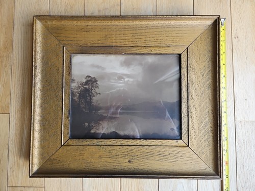 Victorian antique oak framed - antique,