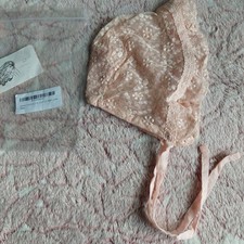 Baby Girls Pink Bonnet 3-12