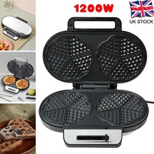 1200W Double Waffle Maker
