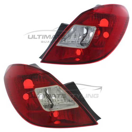 Vauxhall corsa rear - rear, light