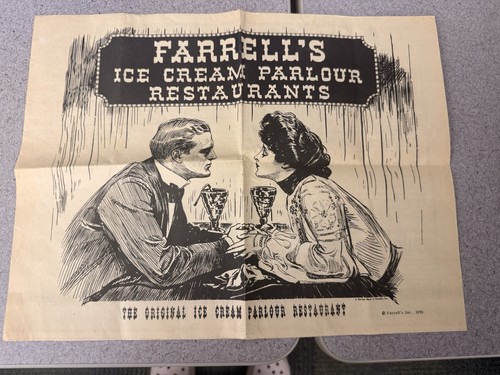 1970 farrell ice cream - 1970, farrell’s