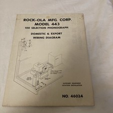 Rock-Ola Model  443 - Wiring